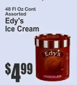 Key Food 48 FL Oz Cont Assorted Edy's Ice Cream offer