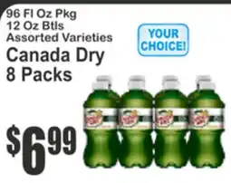 Key Food Canada Dry 8 Packs offer