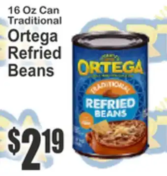 Key Food Ortega Refried Beans offer