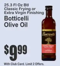 Key Food 25.3 Fl Oz Btl Classic Frying or Extra Virgin Finishing Botticelli Olive Oil offer