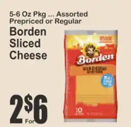 Key Food Borden Sliced Cheese offer