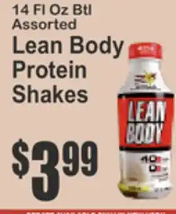 Key Food 14 Fl Oz Btl Assorted Lean Body Protein Shakes offer