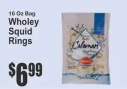 Key Food 16 Oz Bag Wholey Squid Rings offer