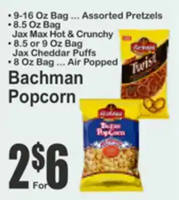 Key Food Bachman Popcorn offer