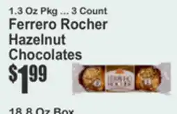 Key Food Ferrero Rocher Hazelnut Chocolates offer