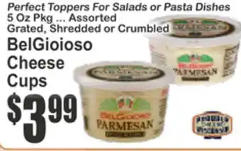 Key Food BelGioioso Cheese Cups offer