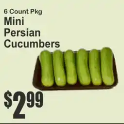 Key Food Mini Persian Cucumbers offer