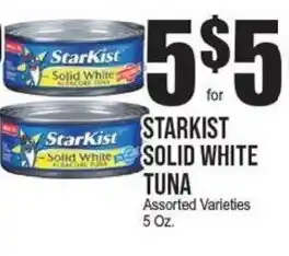 Extra Supermarket Starkist solid white tuna offer
