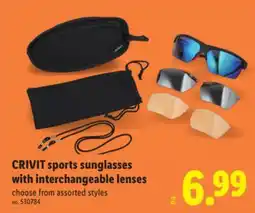 Lidl CRIVIT sports sunglasses with interchangeable lenses offer
