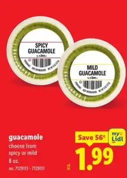 Lidl guacamole offer