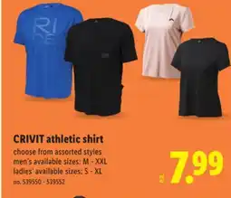 Lidl CRIVIT athletic shirt offer