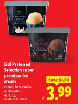 Lidl Lidl Preferred Selection super premium ice cream offer