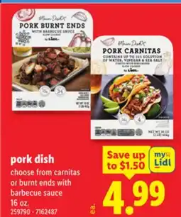 Lidl pork dish offer