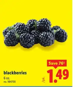 Lidl blackberries offer