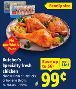 Lidl Butcher's Specialty fresh chicken offer