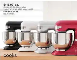 JC Penney Cooks 5.3-Qt. Stand Mixer offer