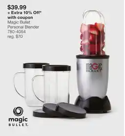 JC Penney Magic Bullet Personal Blender offer