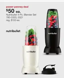 JC Penney Nutribullet 4-Pc. Blender Set offer