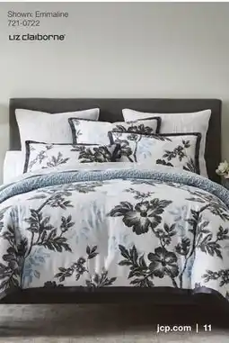 JC Penney Liz Claiborne 3-Pc. Full/Queen Comforter Set offer