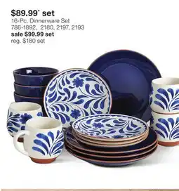 JC Penney 16-Pc. Dinnerware Set offer