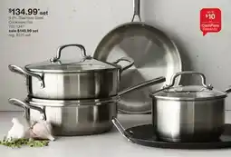 JC Penney 8-Pc. Stainless Steel Cookware Set offer