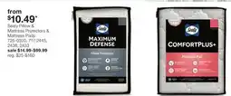 JC Penney Sealy Pillow & Mattress Protectors & Mattress Pads offer