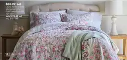 JC Penney Laura Ashley Sweet Memories 3-Pc. Full/Queen Quilt Set offer
