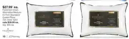 JC Penney Fieldcrest Down- Alternative Medium Or Firm Standard/ Queen Pillow offer