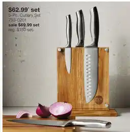 JC Penney 5-Pc. Cutlery Set offer