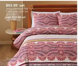 JC Penney Jenny Martinez Pilar 3-Pc. Full/Queen Quilt Set offer
