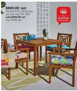 JC Penney Del Mar 5-Pc. Dining Set offer