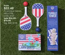 JC Penney Americana Games offer