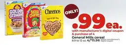 Hy-Vee General Mills cereal offer
