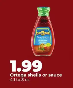 Hy-Vee Ortega shells or sauce offer