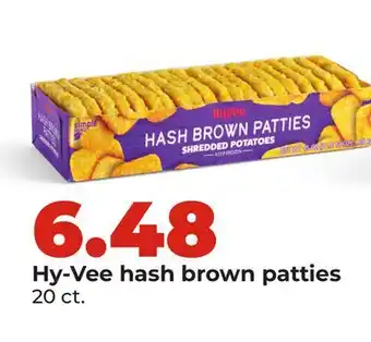 Hy-Vee Hy-Vee hash brown patties offer