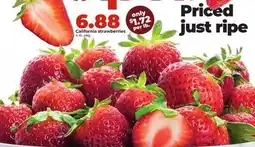Hy-Vee California strawberries offer