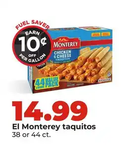 Hy-Vee El Monterey taquitos offer
