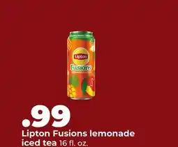 Hy-Vee Lipton Fusions lemonade iced tea offer