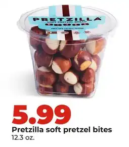 Hy-Vee Pretzilla soft pretzel bites offer