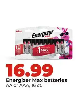 Hy-Vee Energizer Max batteries offer