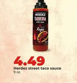 Hy-Vee Herdez street taco sauce offer