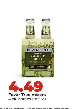Hy-Vee Fever Tree mixers offer