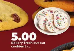 Hy-Vee Bakery-fresh cut out cookies offer