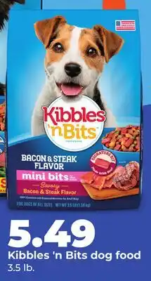 Hy-Vee Kibbles'n Bits dog food offer