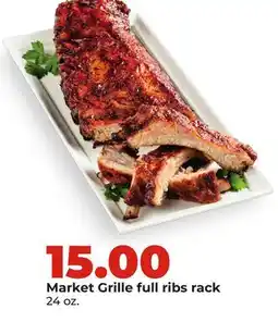 Hy-Vee Market Grille full ribs rack offer