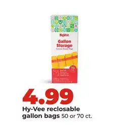 Hy-Vee Hy-Vee reclosable gallon bags offer