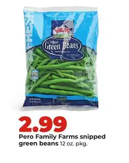 Hy-Vee Pero Family Farms snipped green beans offer
