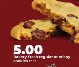 Hy-Vee Bakery-fresh regular or crispy cookies offer
