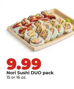 Hy-Vee Nori Sushi DUO pack offer