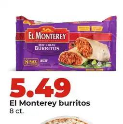 Hy-Vee El Monterey burritos offer